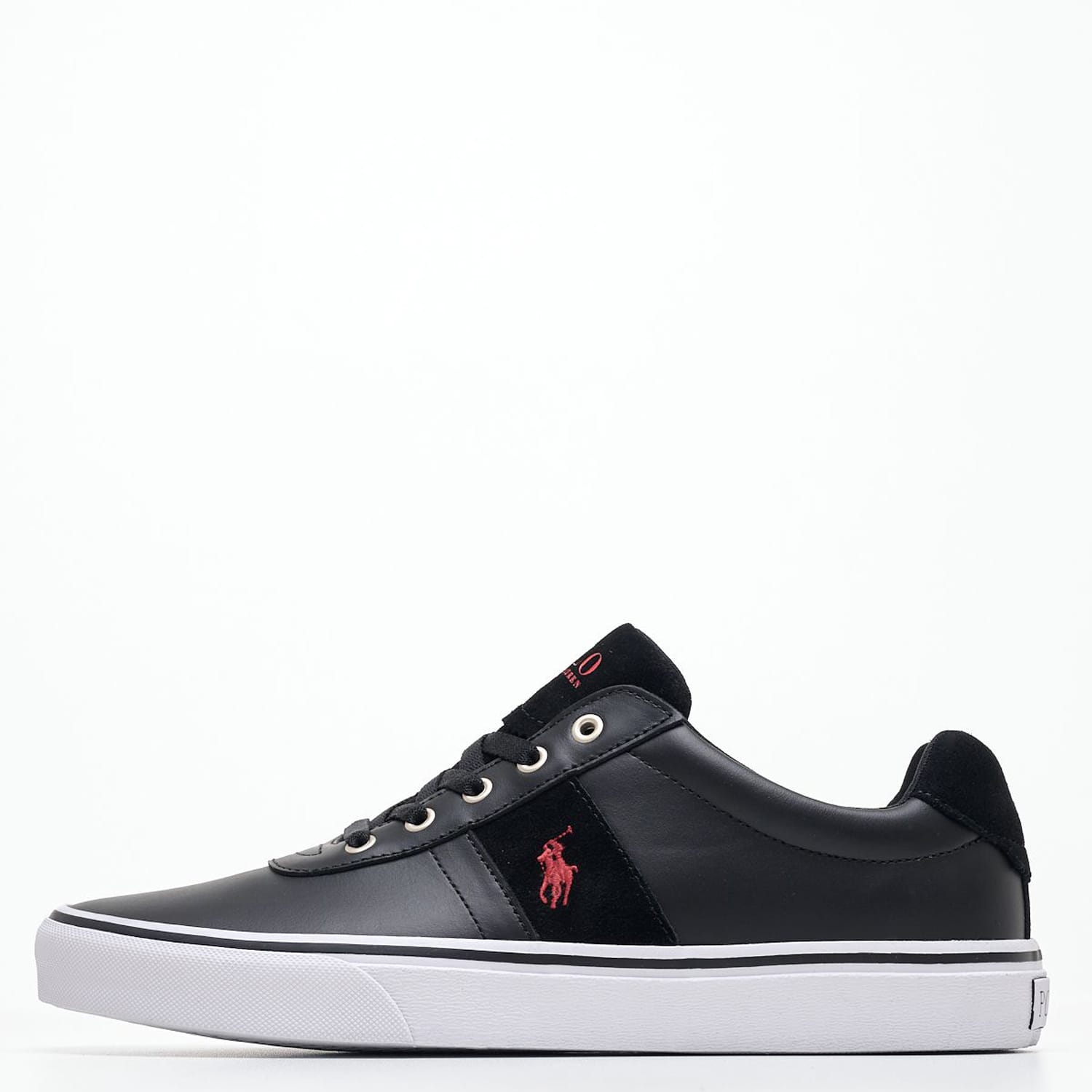 Ανδρικά Παπούτσια Casual Hanford.3 Μαύρο Δέρμα Ralph Lauren