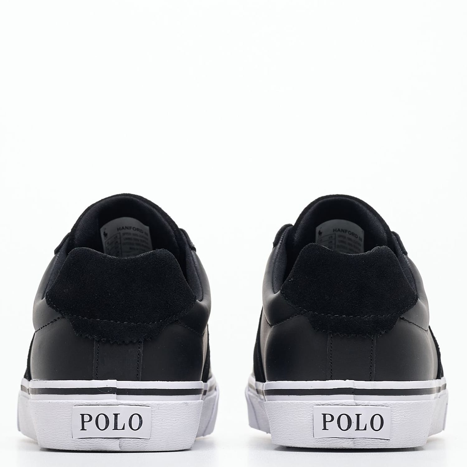 Ανδρικά Παπούτσια Casual Hanford.3 Μαύρο Δέρμα Ralph Lauren Ανδρικά Παπούτσια Casual Hanford.3 Μαύρο Δέρμα Ralph Lauren