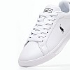 Women Casual Shoes Hrt.Ct24.W White Leather Ralph Lauren Women Casual Shoes Hrt.Ct24.W White Leather Ralph Lauren