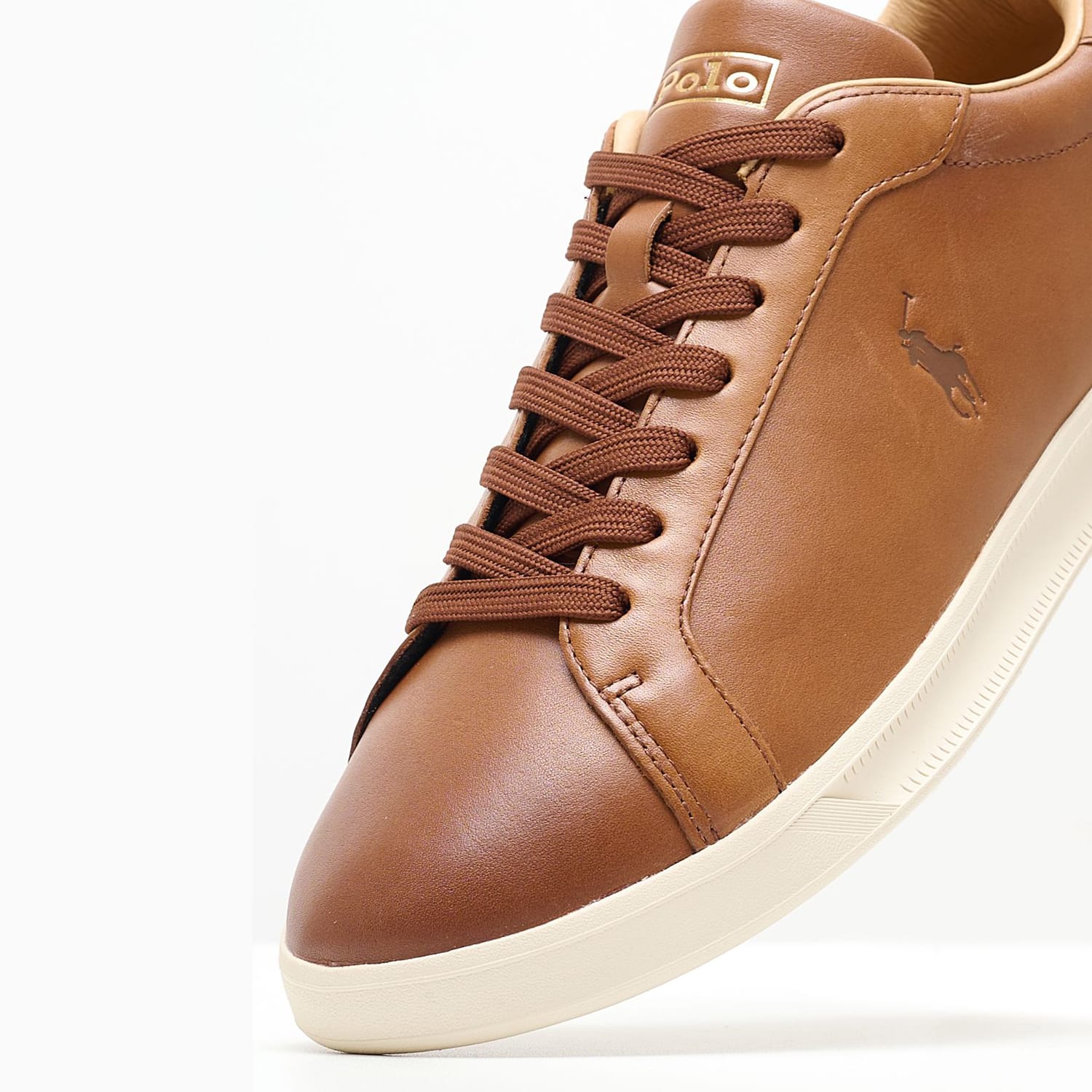 Ανδρικά Παπούτσια Casual Hrt.Ct Ταμπά Δέρμα Ralph Lauren