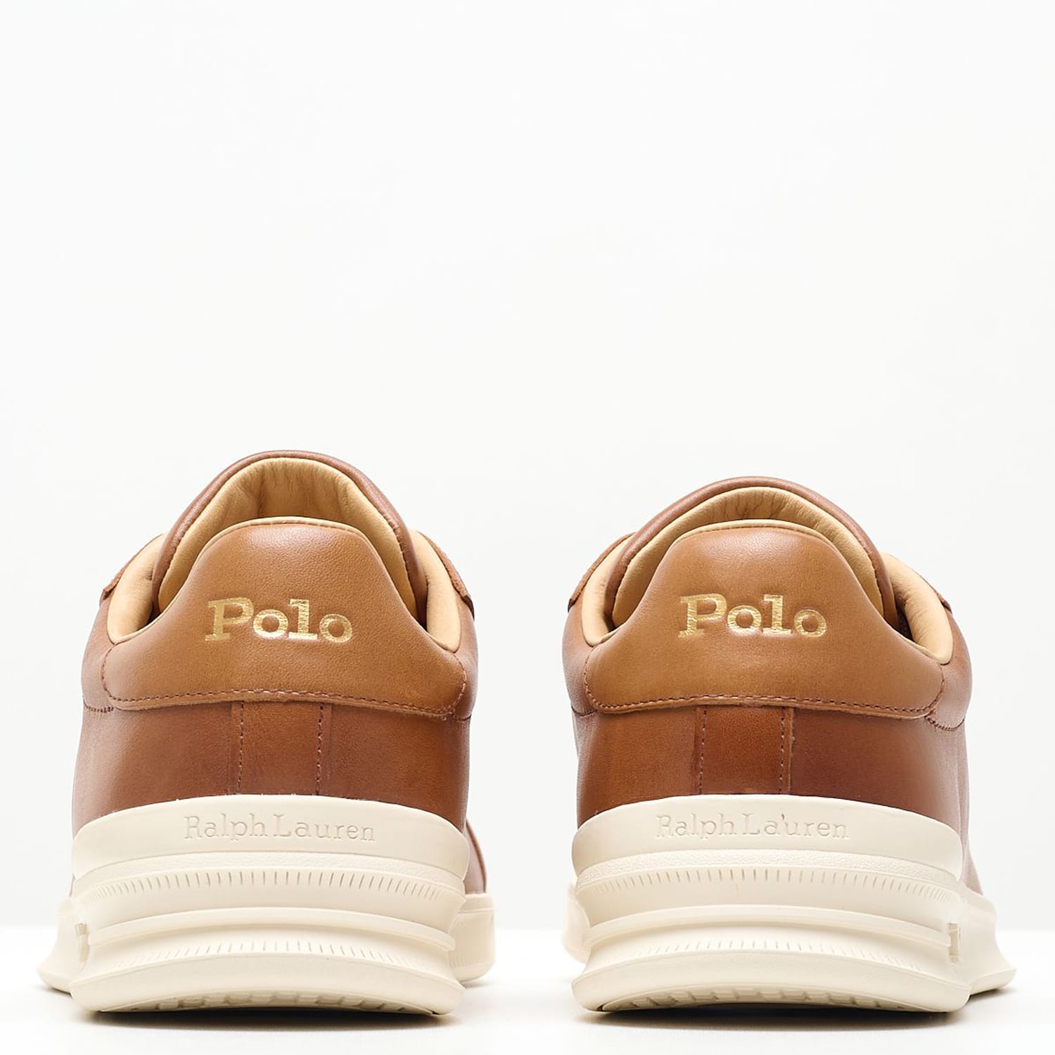 Ανδρικά Παπούτσια Casual Hrt.Ct Ταμπά Δέρμα Ralph Lauren Ανδρικά Παπούτσια Casual Hrt.Ct Ταμπά Δέρμα Ralph Lauren