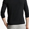 Ανδρικές Μπλούζες Ls.Crew.Top Μαύρο Βαμβάκι Ralph Lauren Ανδρικές Μπλούζες Ls.Crew.Top Μαύρο Βαμβάκι Ralph Lauren