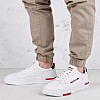 Ανδρικά Παπούτσια Casual Ps.Sneaker Άσπρο Δέρμα Ralph Lauren Ανδρικά Παπούτσια Casual Ps.Sneaker Άσπρο Δέρμα Ralph Lauren