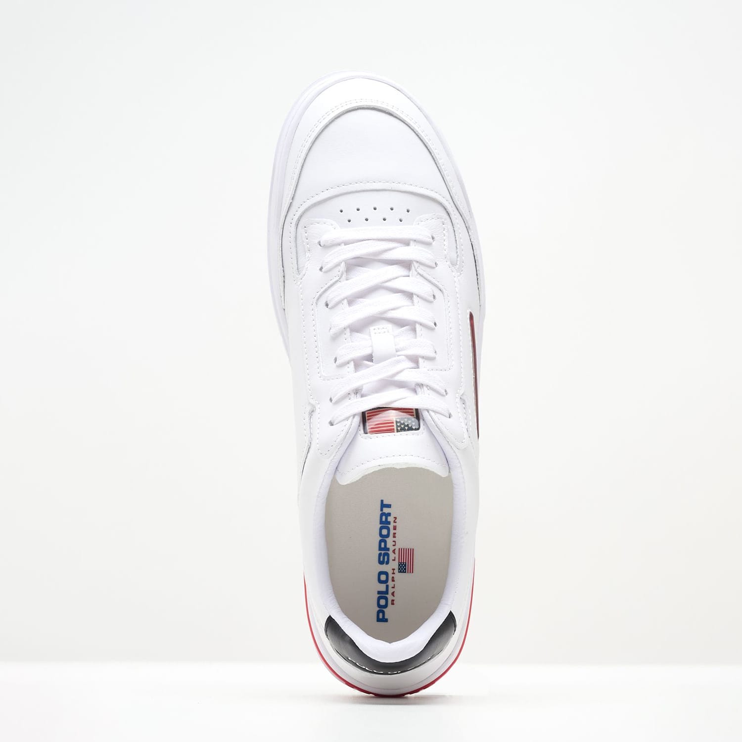 Ανδρικά Παπούτσια Casual Ps.Sneaker Άσπρο Δέρμα Ralph Lauren Ανδρικά Παπούτσια Casual Ps.Sneaker Άσπρο Δέρμα Ralph Lauren