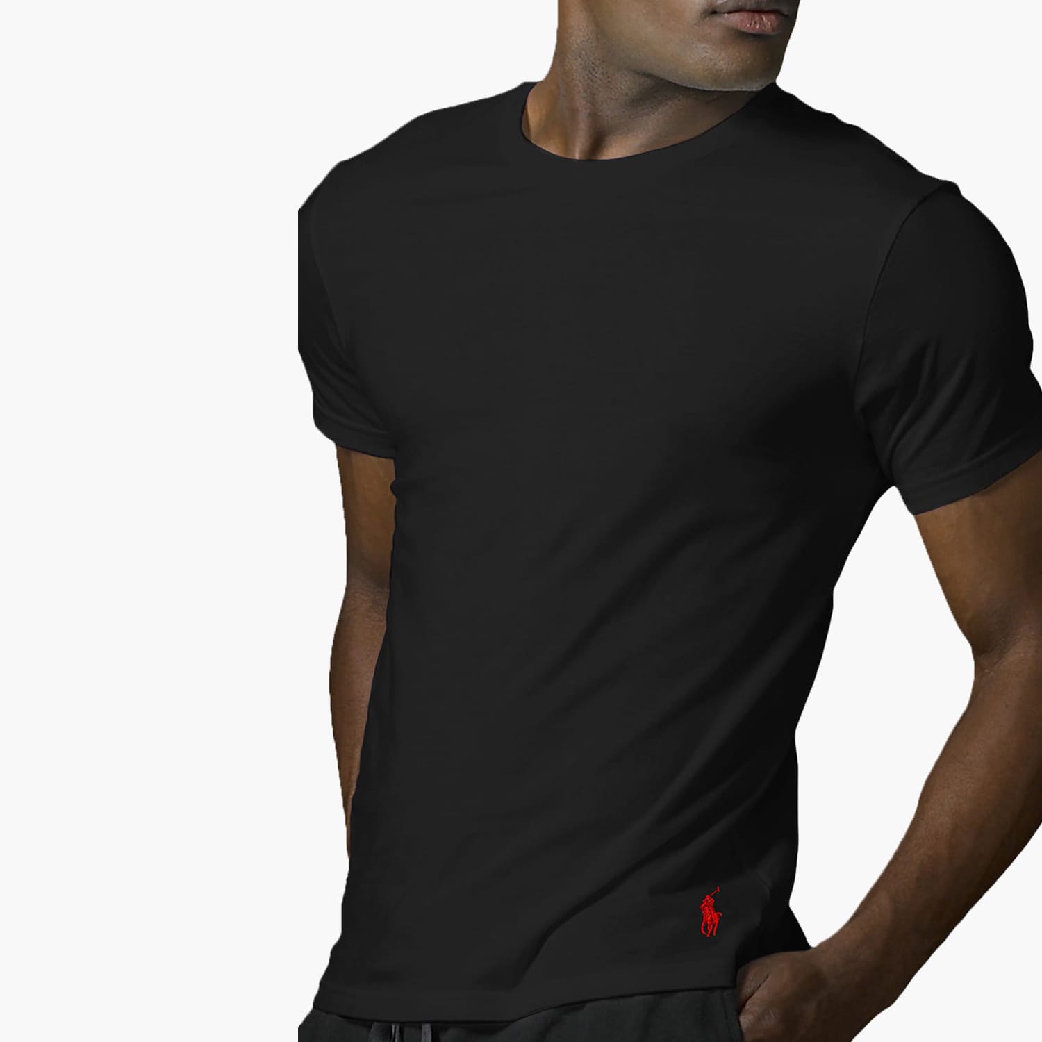 Ανδρικές Μπλούζες Undershirt.2pack Μαύρο Βαμβάκι Ralph Lauren