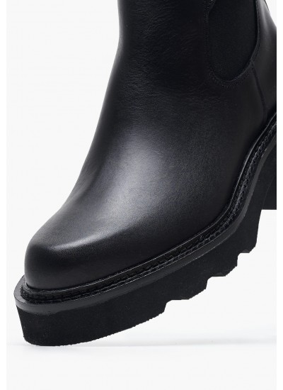 Γυναικείες Μπότες 360 Μπεζ ECOleather Mortoglou
