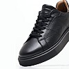 Men Casual Shoes 242001 Black Leather La Martina Men Casual Shoes 242001 Black Leather La Martina