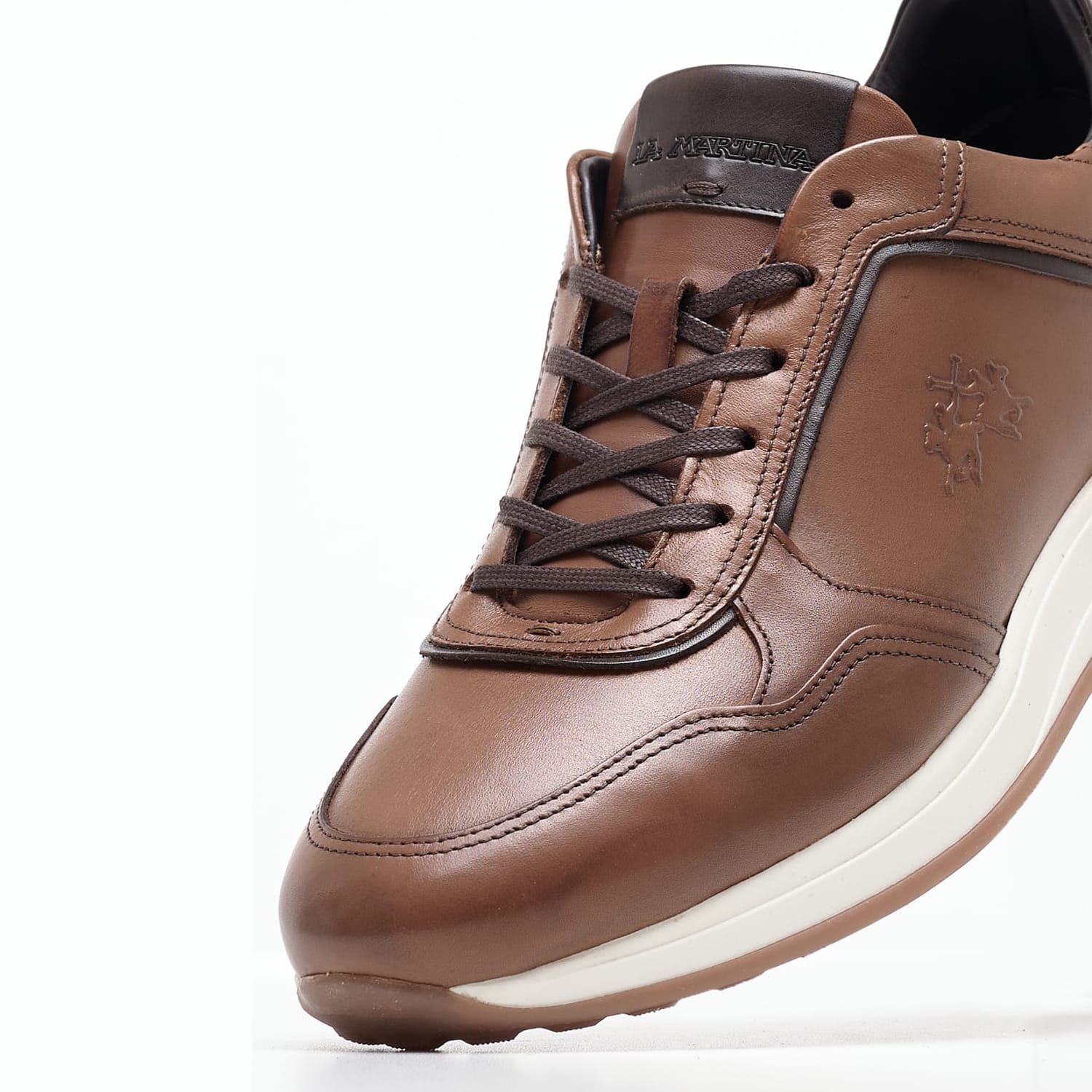 Men Casual Shoes 242060 Tabba Leather La Martina