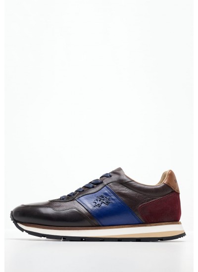 Ανδρικά Ιστιοπλοϊκά Portland.Waxed Καφέ Δέρμα Sebago