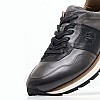 Men Casual Shoes 242070 Grey Leather La Martina Men Casual Shoes 242070 Grey Leather La Martina