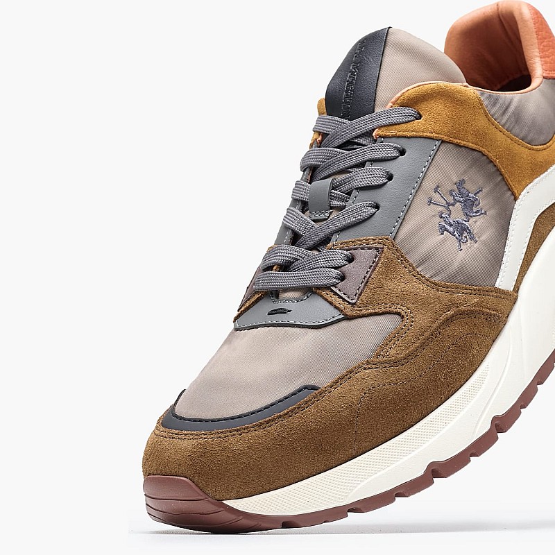 Men Casual Shoes 242091 Tabba Buckskin-Fabric La Martina