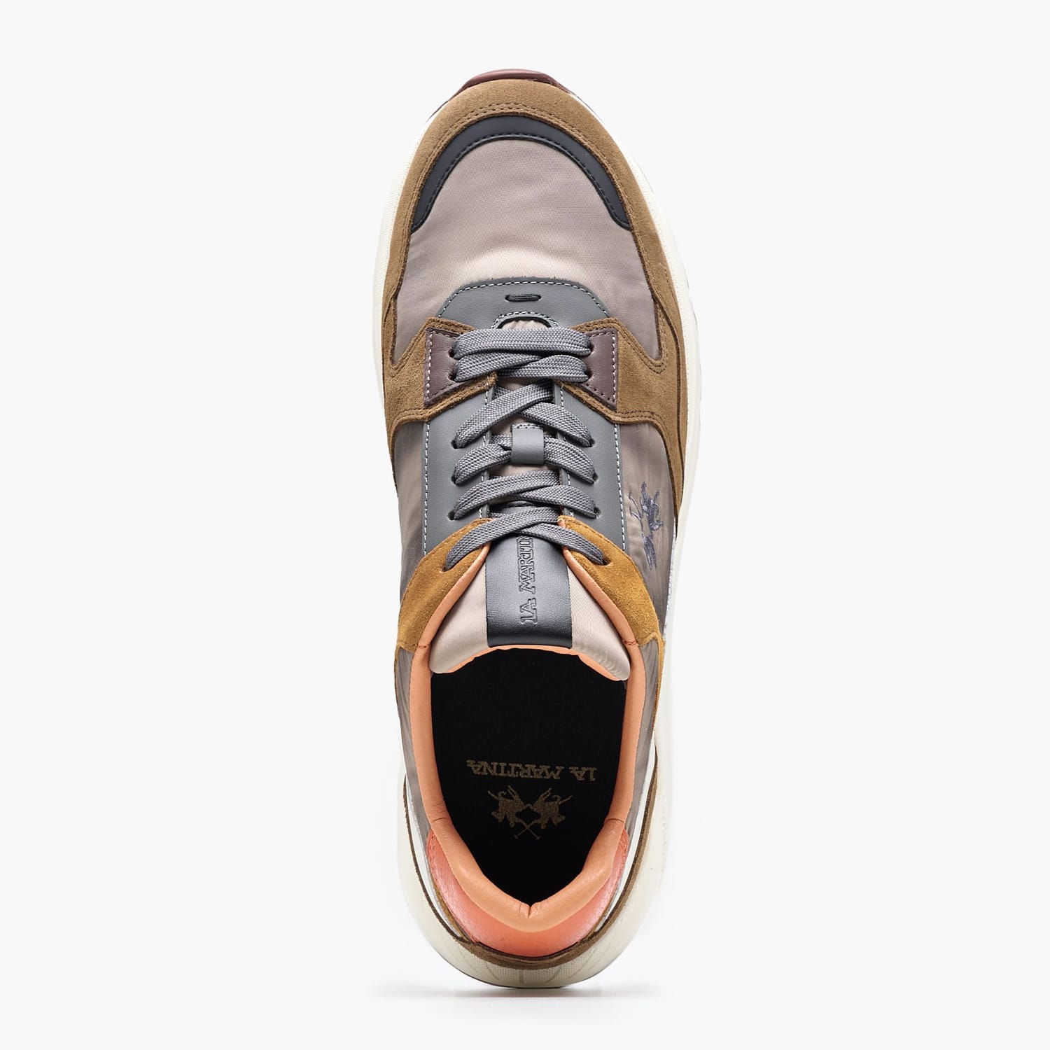 Men Casual Shoes 242091 Tabba Buckskin-Fabric La Martina Men Casual Shoes 242091 Tabba Buckskin-Fabric La Martina