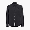 Men Shirts Shirt.Poplin Black Cotton La Martina Men Shirts Shirt.Poplin Black Cotton La Martina
