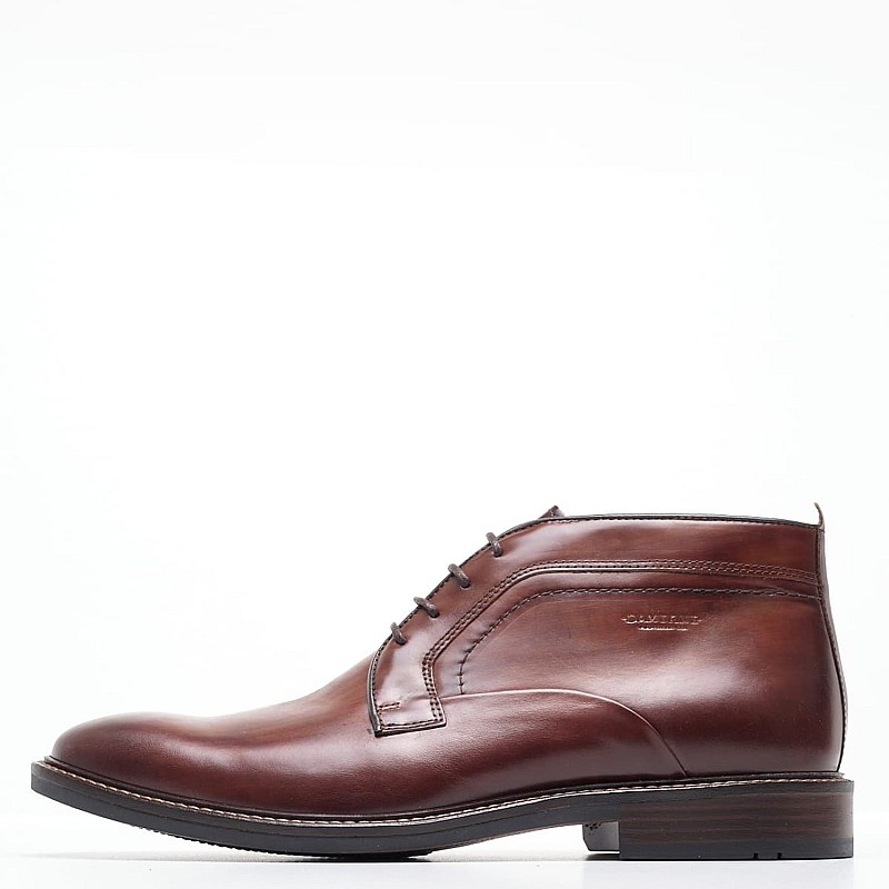 Men Boots 4400 Brown Leather Damiani
