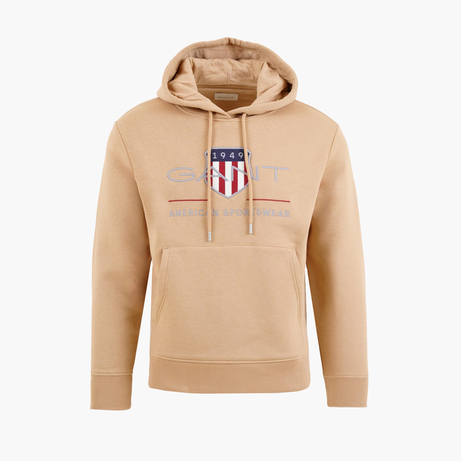 Women's Footers Archive.Hoodie Beige Cotton GANT