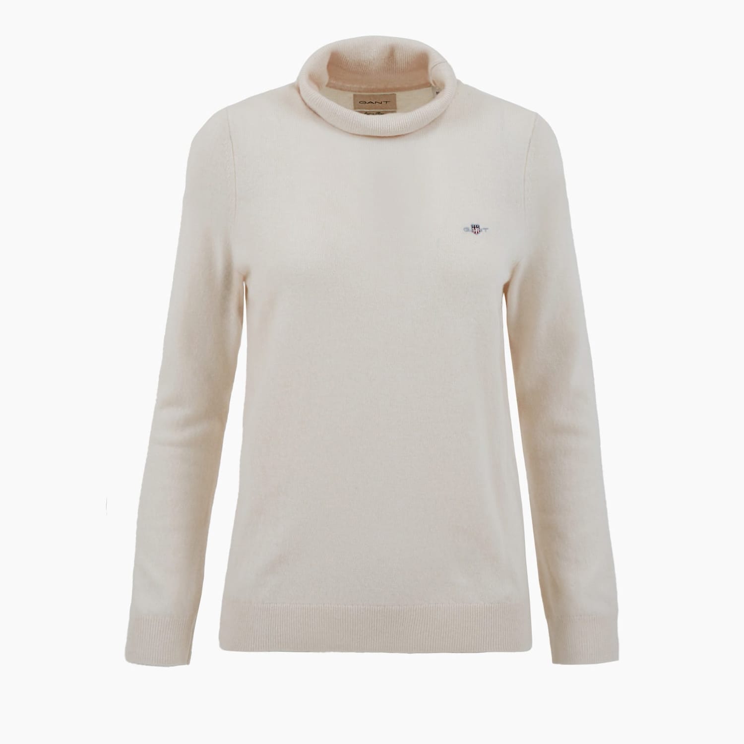 Γυναικείες Μπλούζες - Τοπ Extrafine.Sweater Μπεζ Μαλλί GANT
