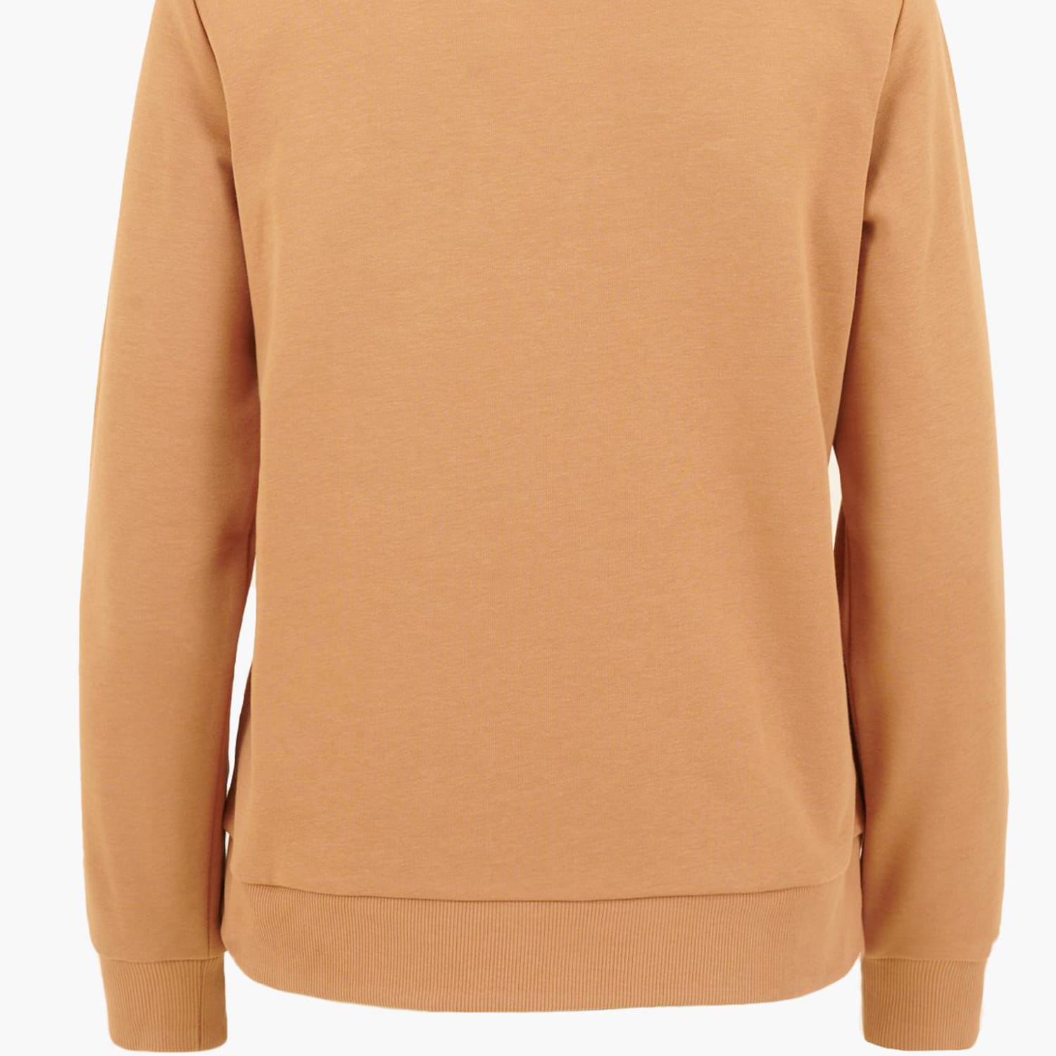 Women's Footers Reg.Sweat Beige Cotton GANT Women's Footers Reg.Sweat Beige Cotton GANT