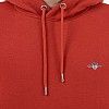 Ανδρικά Φούτερ Sh.Hoodie.2 Κόκκινο Βαμβάκι GANT Ανδρικά Φούτερ Sh.Hoodie.2 Κόκκινο Βαμβάκι GANT