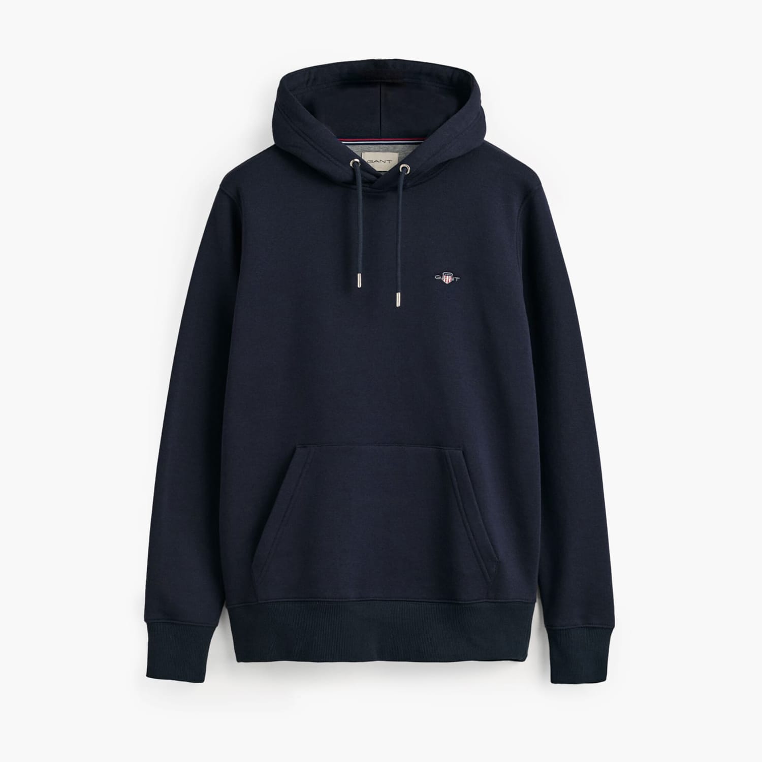 Ανδρικά Φούτερ Sh.Hoodie Σκούρο Μπλε Βαμβάκι GANT Ανδρικά Φούτερ Sh.Hoodie Σκούρο Μπλε Βαμβάκι GANT