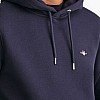 Ανδρικά Φούτερ Sh.Hoodie Σκούρο Μπλε Βαμβάκι GANT Ανδρικά Φούτερ Sh.Hoodie Σκούρο Μπλε Βαμβάκι GANT