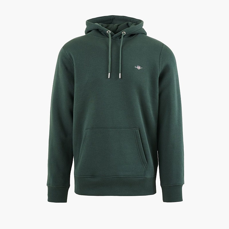 Ανδρικά Φούτερ Sh.Hoodie Πράσινο Βαμβάκι GANT