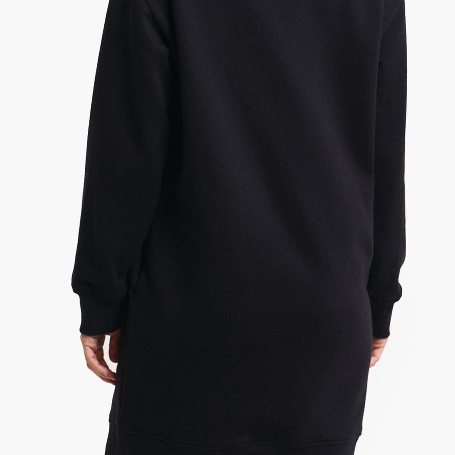 Γυναικεία Φορέματα - Ολόσωμες Φόρμες Sweat.Dress Μαύρο Βαμβάκι GANT Γυναικεία Φορέματα - Ολόσωμες Φόρμες Sweat.Dress Μαύρο Βαμβάκι GANT