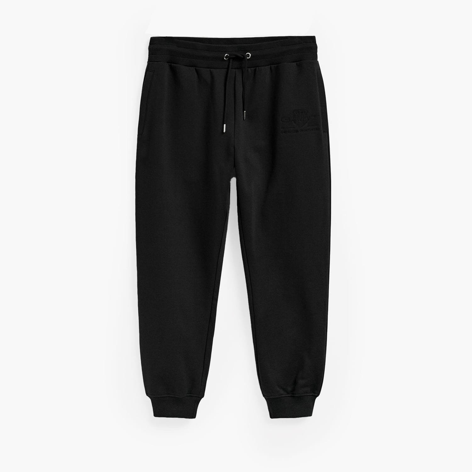 Ανδρικά Παντελόνια Tonal.Pants Μαύρο Βαμβάκι GANT