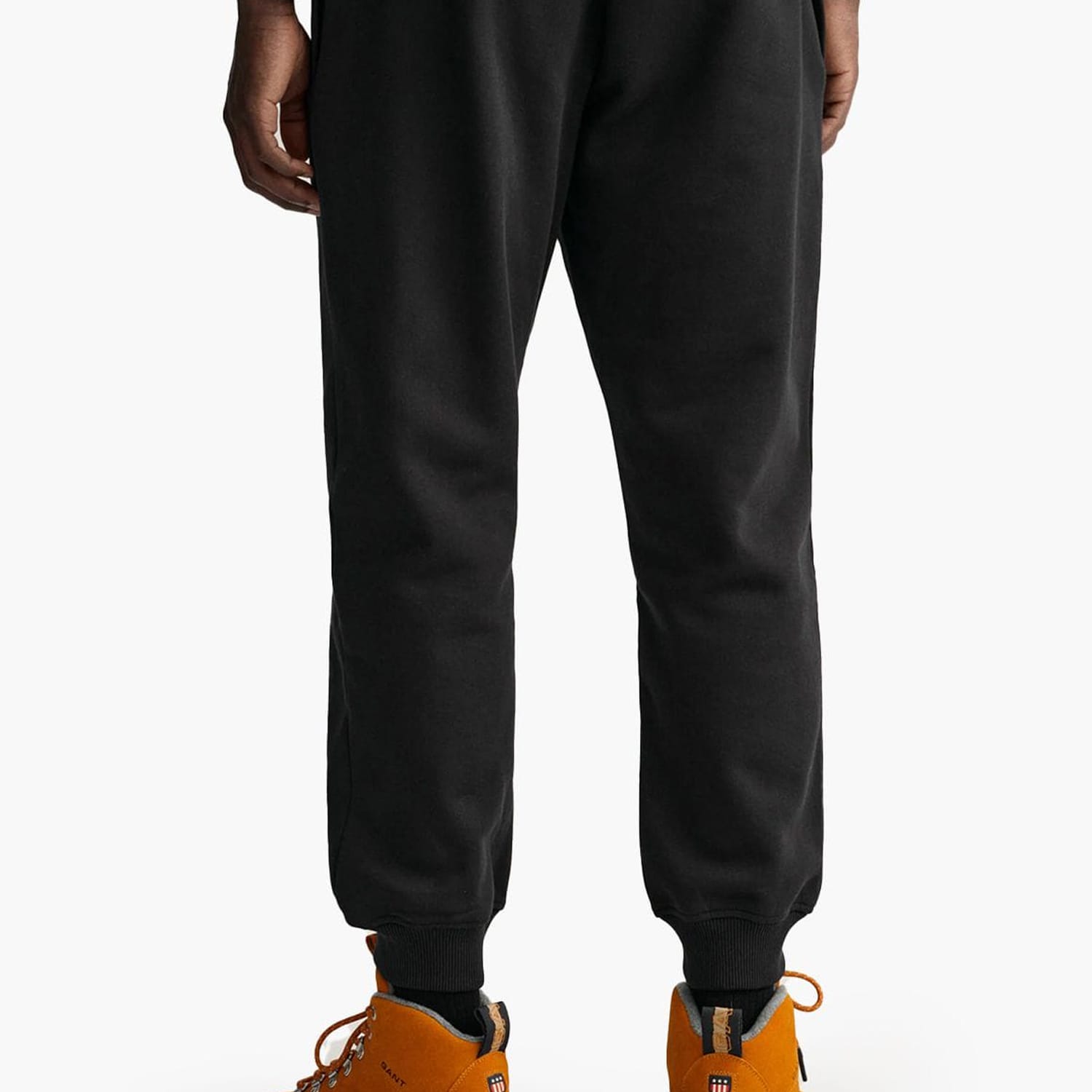 Ανδρικά Παντελόνια Tonal.Pants Μαύρο Βαμβάκι GANT Ανδρικά Παντελόνια Tonal.Pants Μαύρο Βαμβάκι GANT
