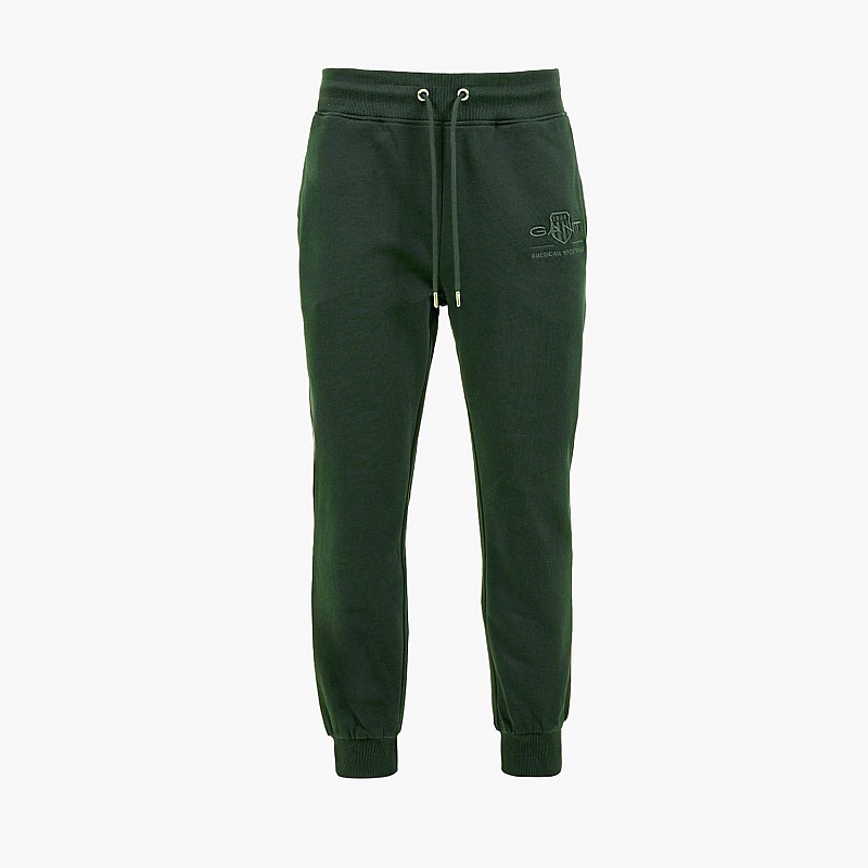 Ανδρικά Παντελόνια Tonal.Pants Πράσινο Βαμβάκι GANT
