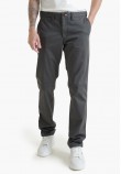 Ανδρικά Παντελόνια Twill.Chino Γκρι Βαμβάκι GANT