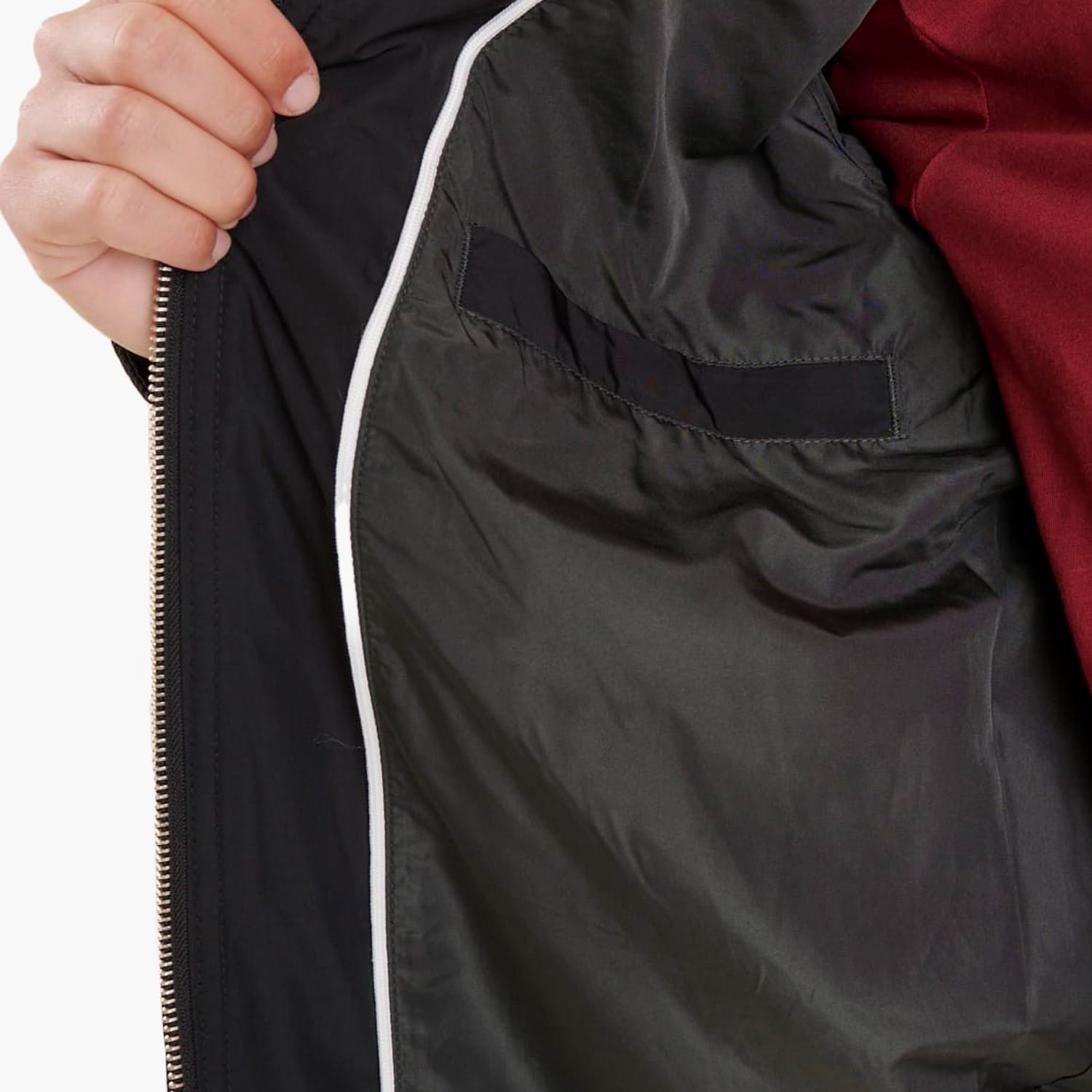 Ανδρικά Μπουφάν Windcheater Μαύρο Πολυεστέρα GANT