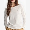 Μπλούζες - Τοπ Gant Wreg.Ls-White
