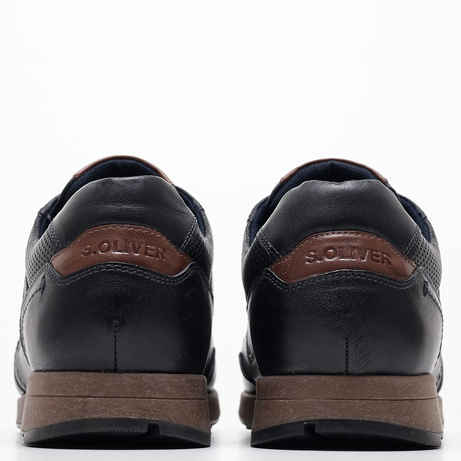 Men Casual Shoes 13636 Blue Leather S.Oliver Men Casual Shoes 13636 Blue Leather S.Oliver