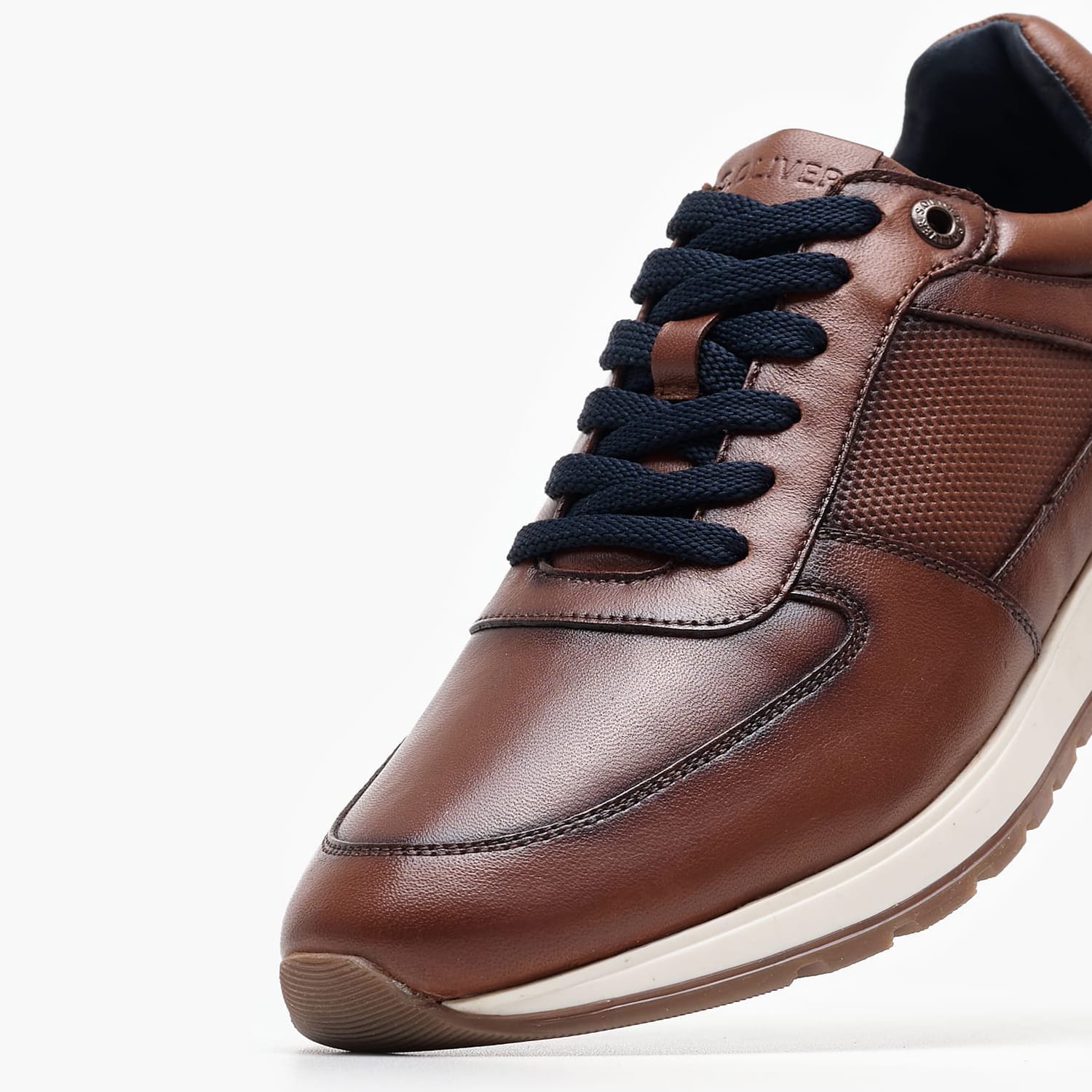 Ανδρικά Παπούτσια Casual 13650 Καφέ Δέρμα S.Oliver Casual - Sneakers S.Oliver 13650-Brown