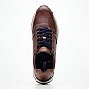 Ανδρικά Παπούτσια Casual 13650 Καφέ Δέρμα S.Oliver Casual - Sneakers S.Oliver 13650-Brown
