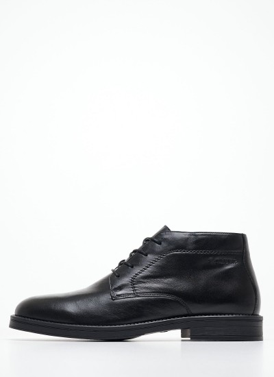 Ανδρικά Μποτάκια 1460.Mono Μαύρο Δέρμα Dr. Martens