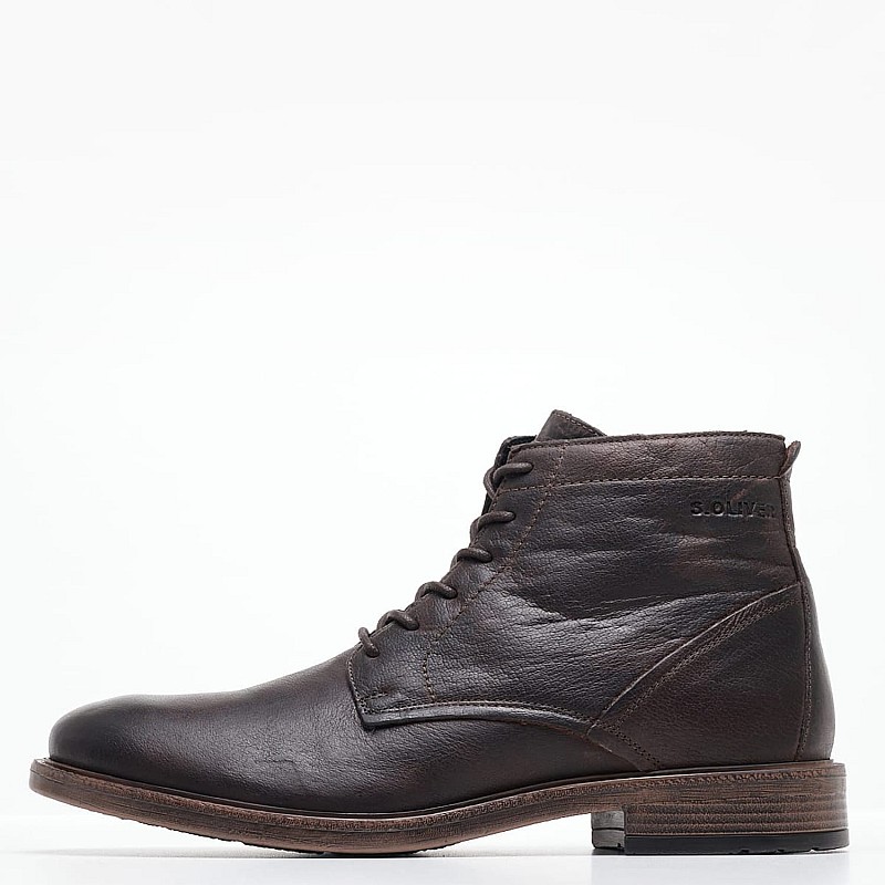 Men Boots 15121 Brown Leather S.Oliver