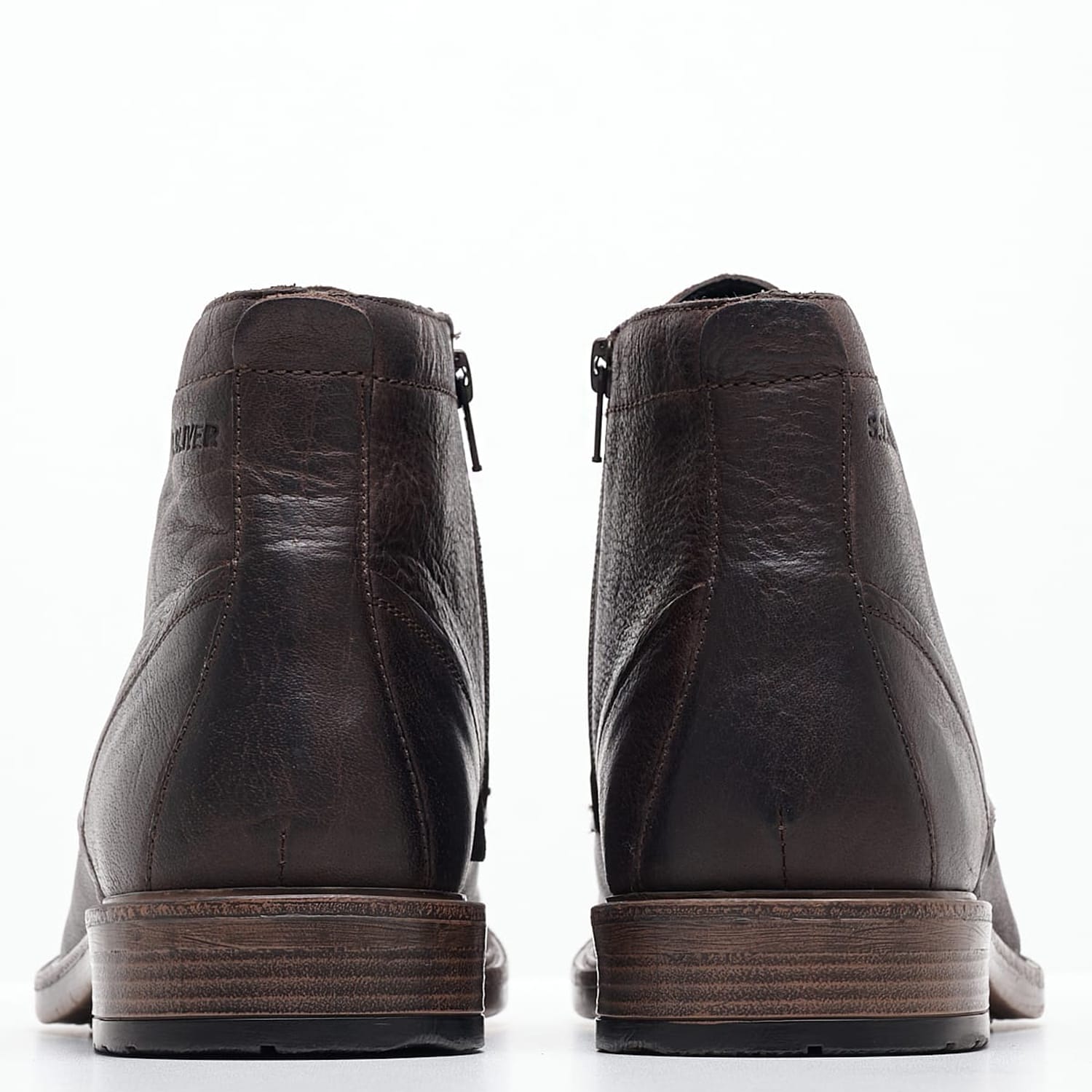Men Boots 15121 Brown Leather S.Oliver Men Boots 15121 Brown Leather S.Oliver