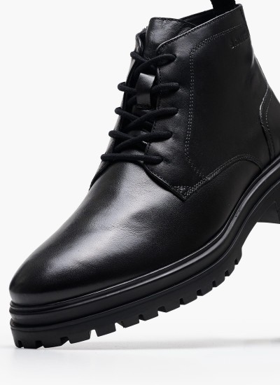 Ανδρικά Μποτάκια 1460.Mono Μαύρο Δέρμα Dr. Martens