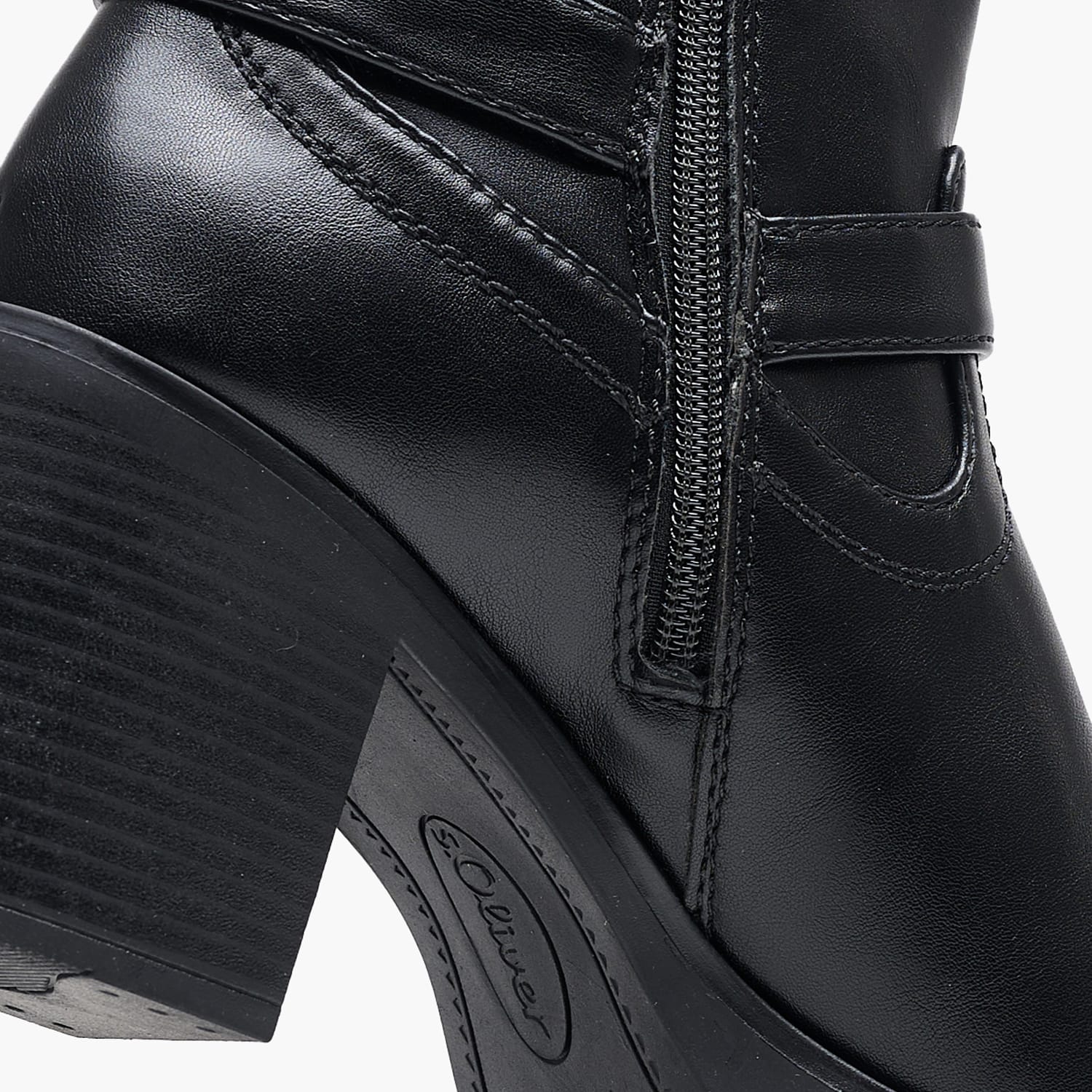 Γυναικεία Μποτάκια 25305 Μαύρο ECOleather S.Oliver Γυναικεία Μποτάκια 25305 Μαύρο ECOleather S.Oliver