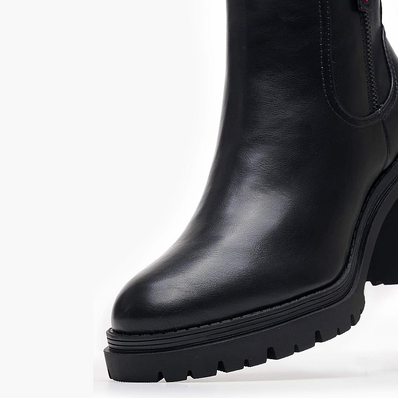 Γυναικεία Μποτάκια 25322 Μαύρο ECOleather S.Oliver