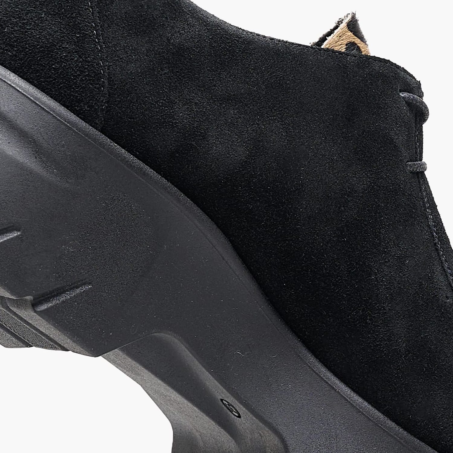 Women Moccasins A.2503 Black Buckskin Komis and Komis Women Moccasins A.2503 Black Buckskin Komis and Komis
