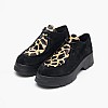Women Moccasins A.2503 Black Buckskin Komis and Komis Women Moccasins A.2503 Black Buckskin Komis and Komis