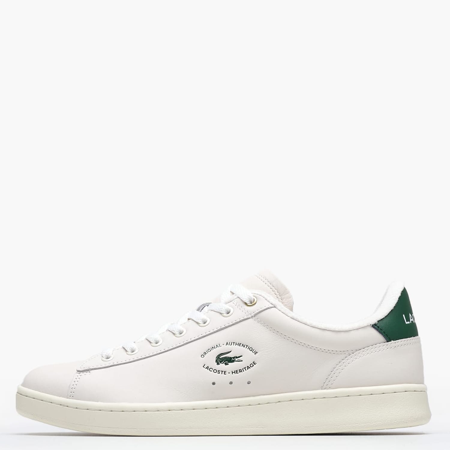 Ανδρικά Παπούτσια Casual Carnaby.Croc Άσπρο Δέρμα Lacoste