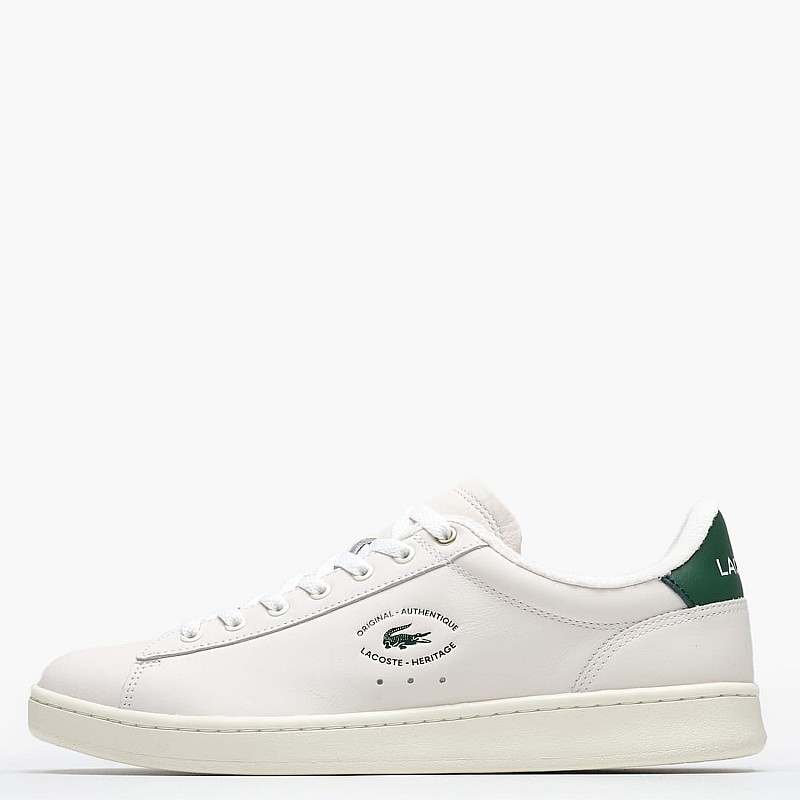 Ανδρικά Παπούτσια Casual Carnaby.Croc Άσπρο Δέρμα Lacoste