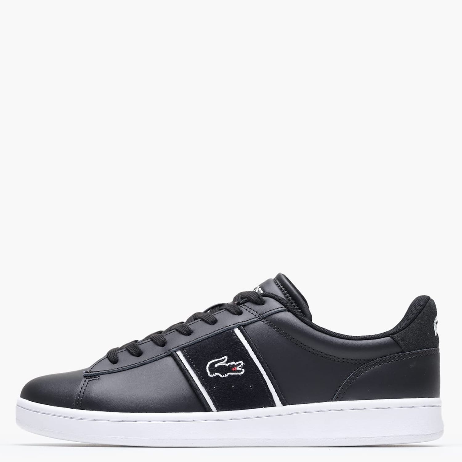 Ανδρικά Παπούτσια Casual Carnaby.Set Μαύρο Δέρμα Lacoste