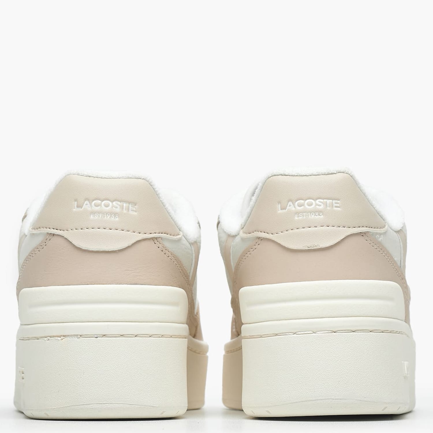 Γυναικεία Παπούτσια Casual Clip.Plat Άσπρο Δέρμα Lacoste Γυναικεία Παπούτσια Casual Clip.Plat Άσπρο Δέρμα Lacoste