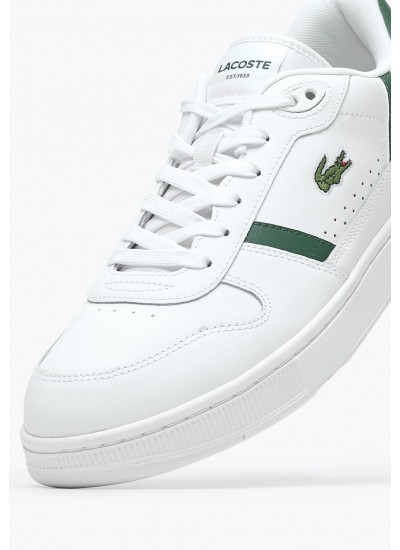 Γυναικεία Flats Linda003 Άσπρο Δέρμα U.S. Polo Assn.