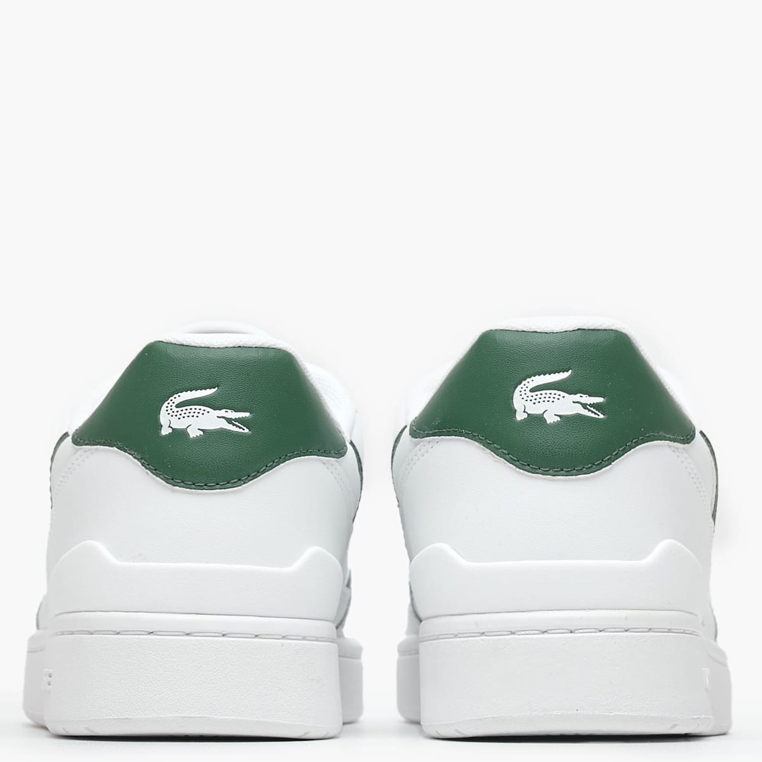 Ανδρικά Παπούτσια Casual Clip.Set Άσπρο Δέρμα Lacoste