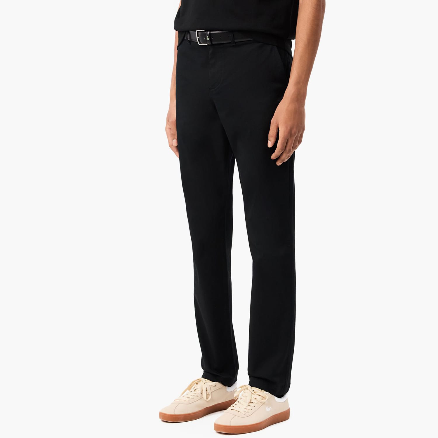 Men Pants HH3463 Black Cotton Lacoste Men Pants HH3463 Black Cotton Lacoste
